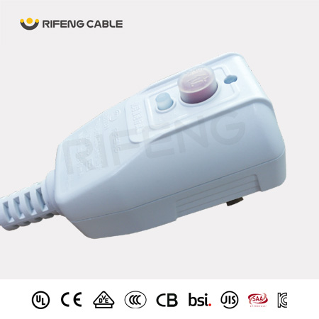 第一代2插(2P)不可拆線(xiàn)漏電保護(hù)插頭